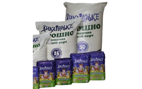 Борошно пшеничне в/г  50 кг  ТМ Диканське